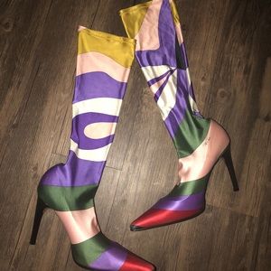 like new EMILIO PUCCI OFF THE RUNWAY BOOTS